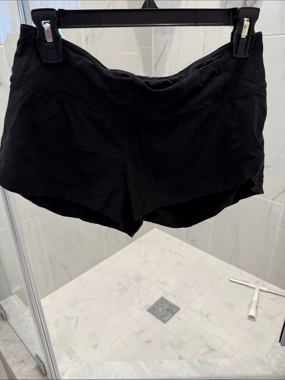 lululemon athletica Black Women's Running Shorts